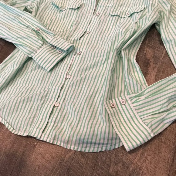 NY&C STRIPED BUTTON UP - Picture 2 of 3